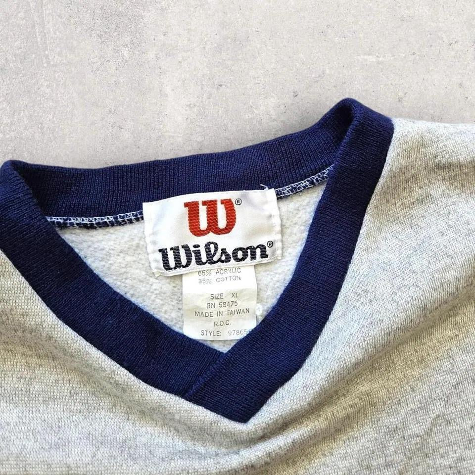 Vintage Wilson sweater V-neck - S