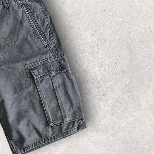 Levi’s Dark Grey Cargo Shorts W32 Vintage Utility