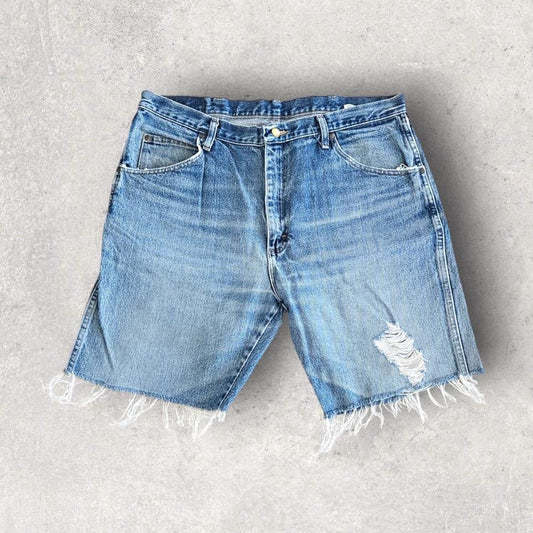 Wrangler blue short jeans W38