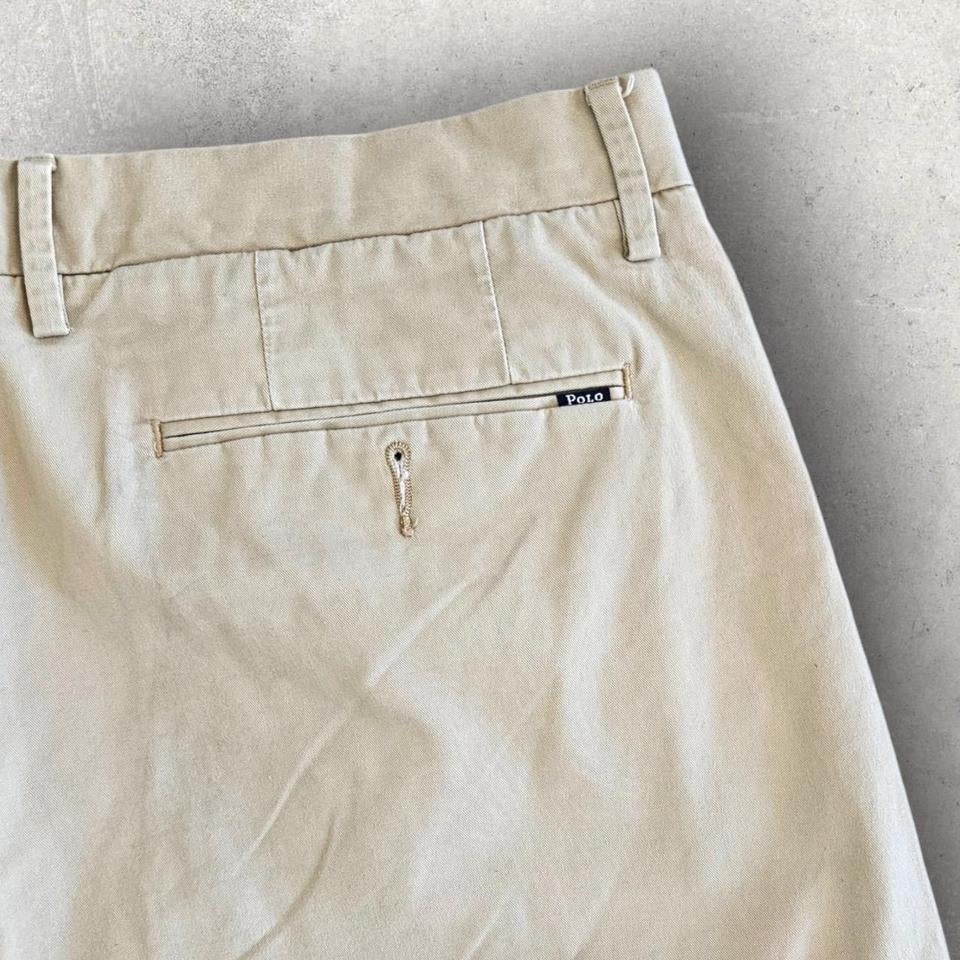 Polo Ralph Lauren Cream Shorts בצבע קרם, מידה W36