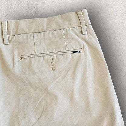 Polo Ralph Lauren Cream Shorts בצבע קרם, מידה W36