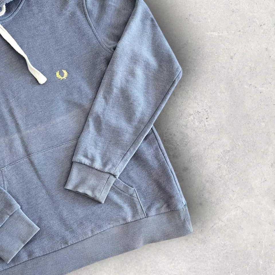 Fred Perry Blue Hoodie, large size,