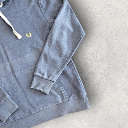 Fred Perry Blue Hoodie, large size,