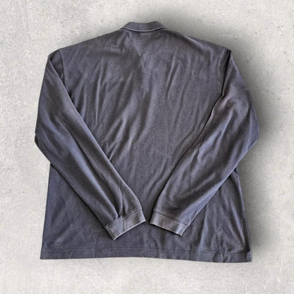 Diadora Grey Polo Tee - XXL חולצת פולו אפורה של דיאדורה במידה XXL