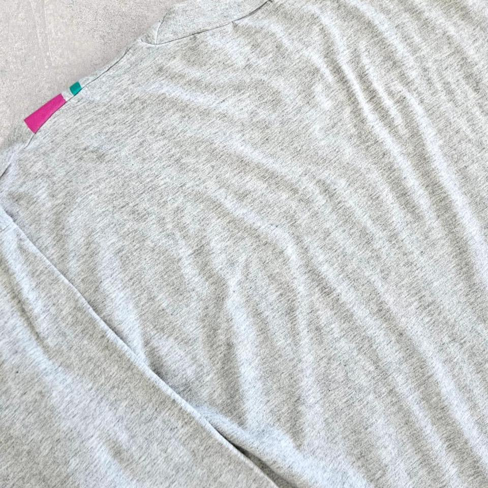 Vintage Grey Long sleeve Tee - Small חולצת וינטג' אפורה שרוול ארוך, מידה S