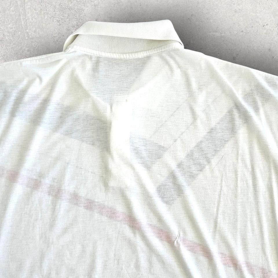 Adidas white Polo T-shirt - XL חולצת פולו לבנה אדידס מידה XL        