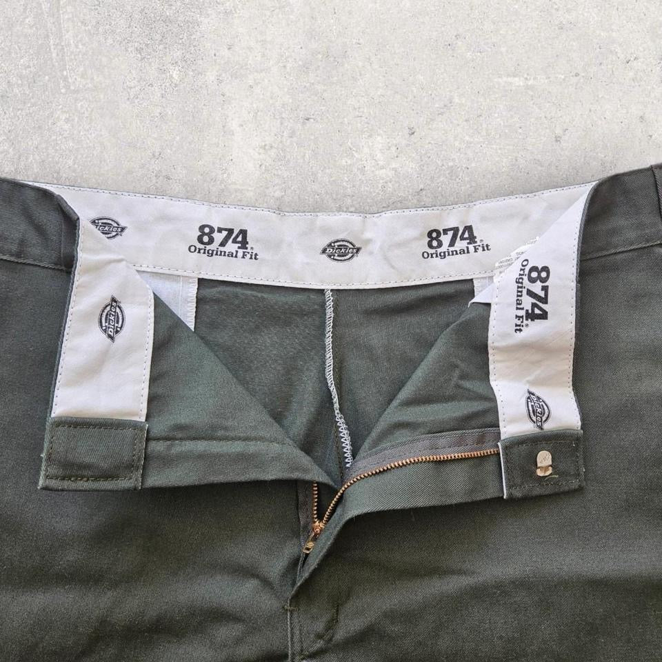 Dickies 874 Green Shorts ירוקים