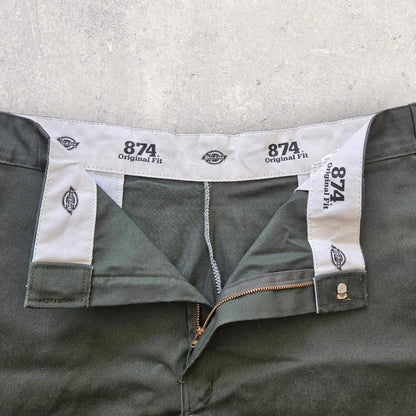 Dickies 874 Green Shorts ירוקים
