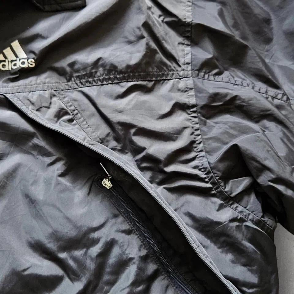 Vintage Adidas thick nylon coat size XXL