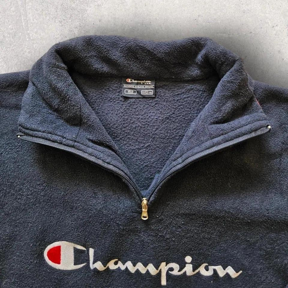 Champion Quarter Zip Fleece - S