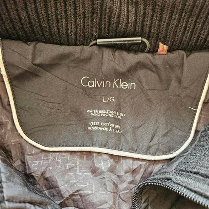 Y2K Heavy Calvin Klein Jacket Large