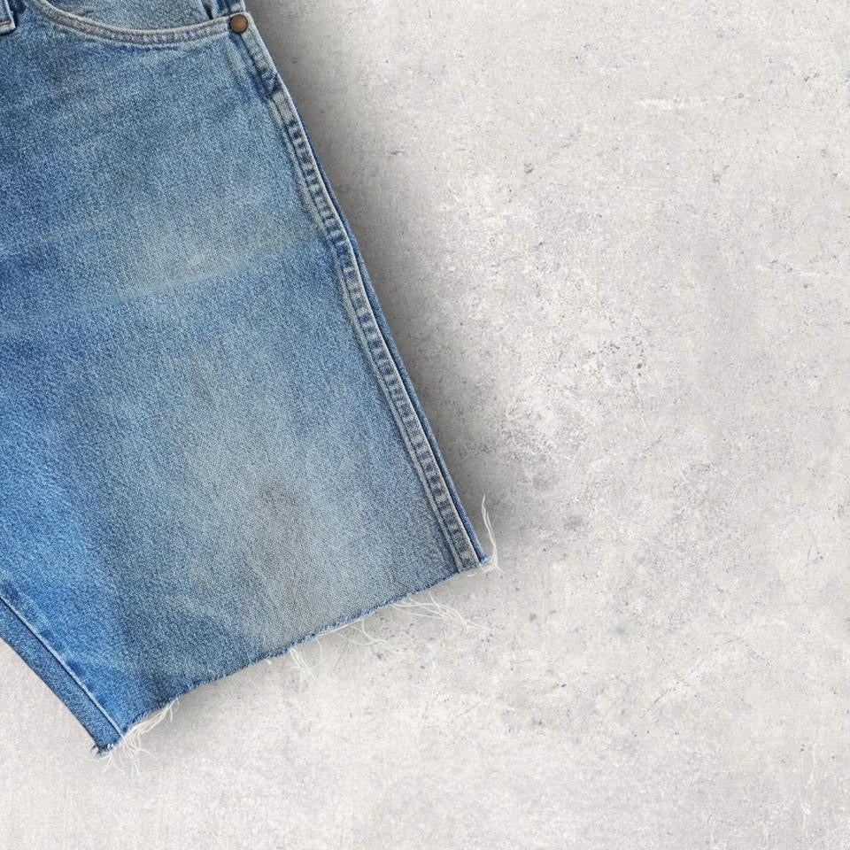 Wrangler Blue Short Jeans – W38 ג’ינס קצר כחול
