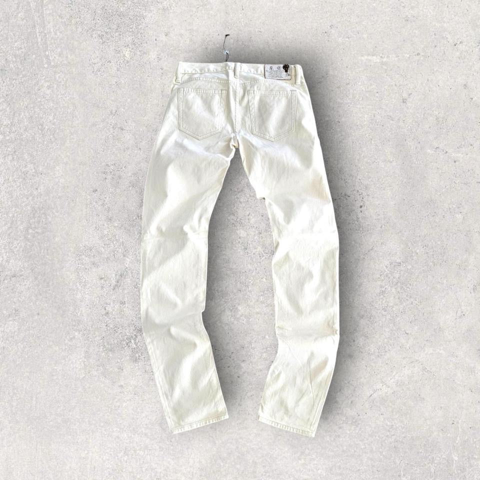 Polo Ralph Lauren Cream Jeans מידה מלאה