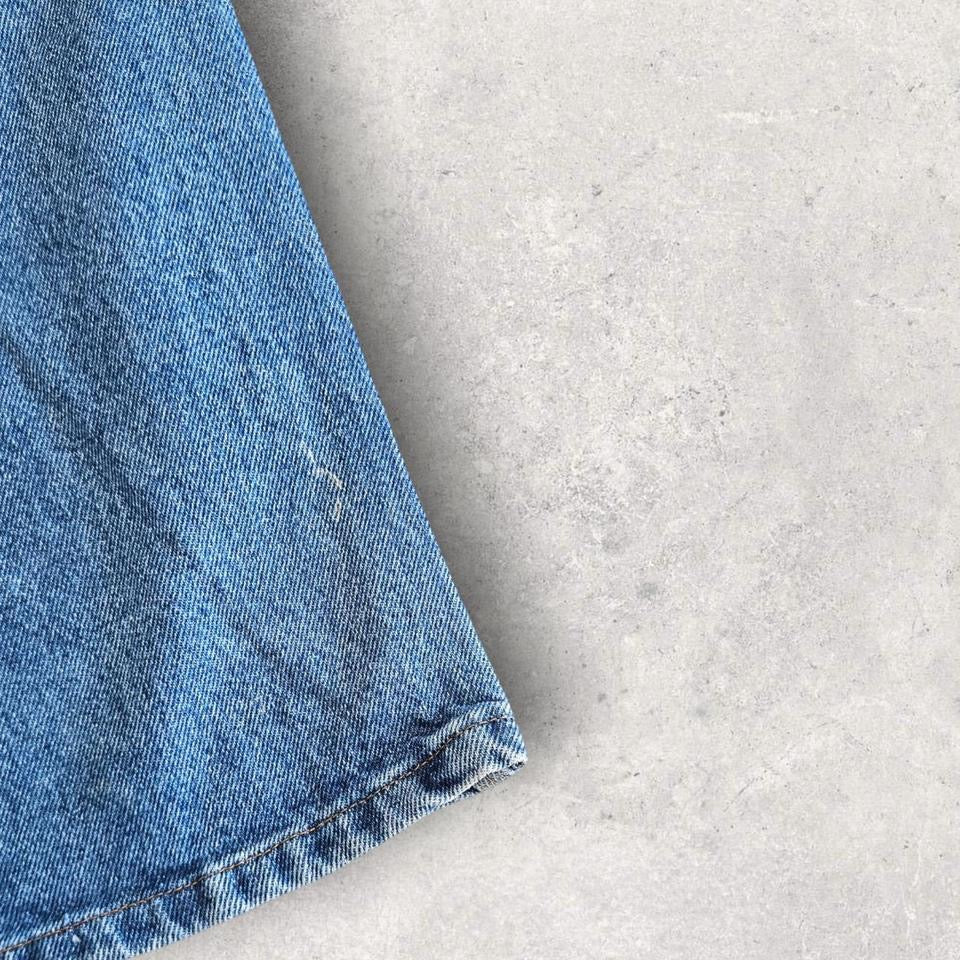 Carpenters blue jeans vintage workwear streetwear 36x30        