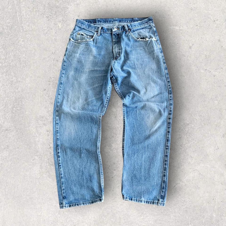 Wrangler Blue Baggy Jeans - 34x30