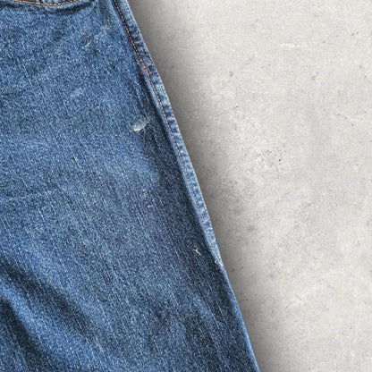 Dickies Navy Jeans - 34x29, ג’ינס כחול כהה דיקיס וינטג במצב טו