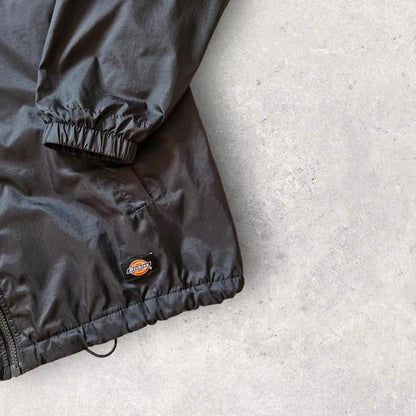 Dickies Nylon Jacket - Large, ג’קט ניילון כחול כהה דיקיס במצב מצוין
