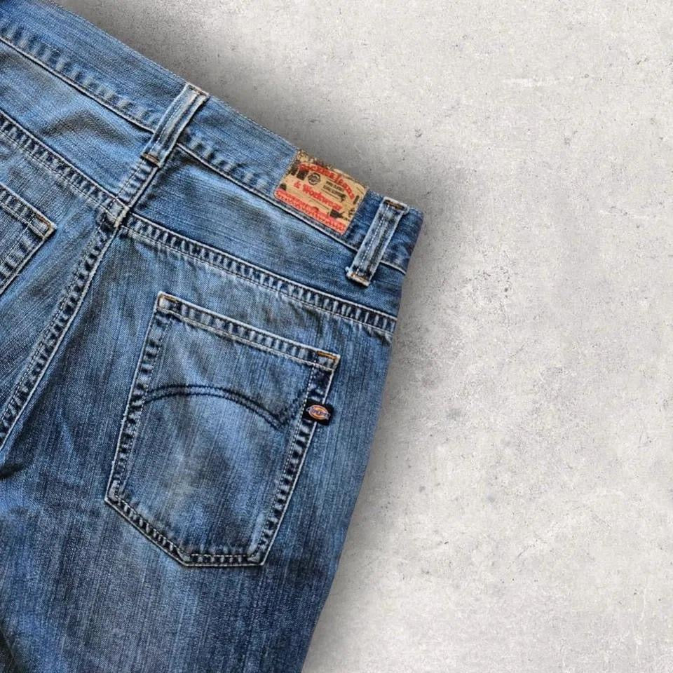 Vintage Dickies Short Jeans, Waist 86cm, Length 57cm, 9/10 Condition