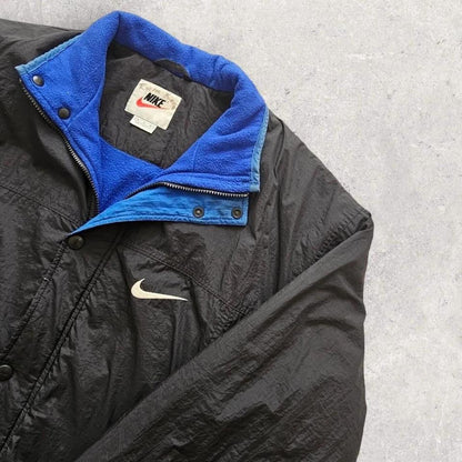 Vintage Nike puffer jacket 2XL unisex with broken zipper and button