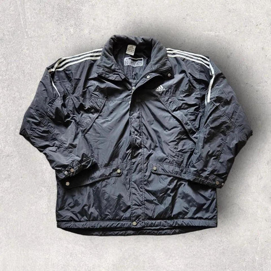 Vintage Adidas thick nylon coat size XXL