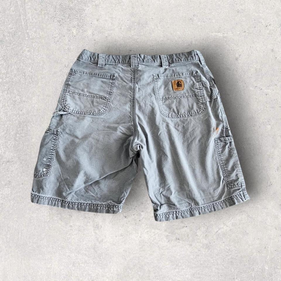 Carhartt grey carpenters shorts W38 vintage workwear streetwear