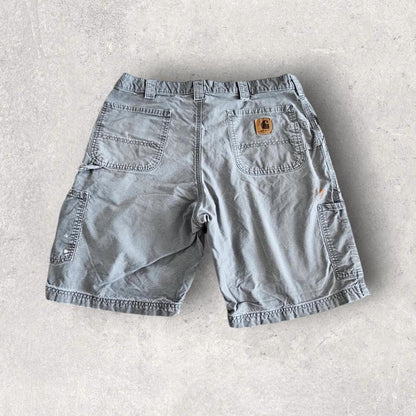 Carhartt grey carpenters shorts W38 vintage workwear streetwear