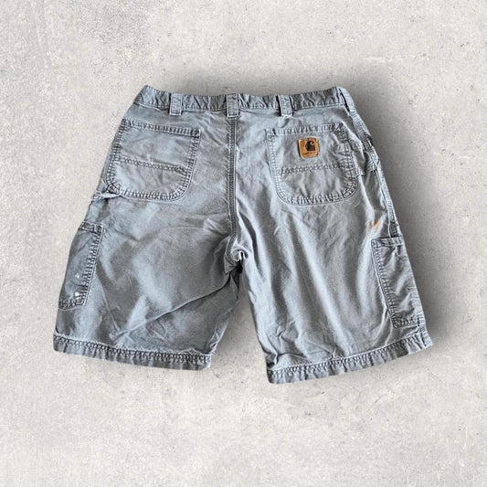 Carhartt grey carpenters shorts W38 vintage workwear streetwear