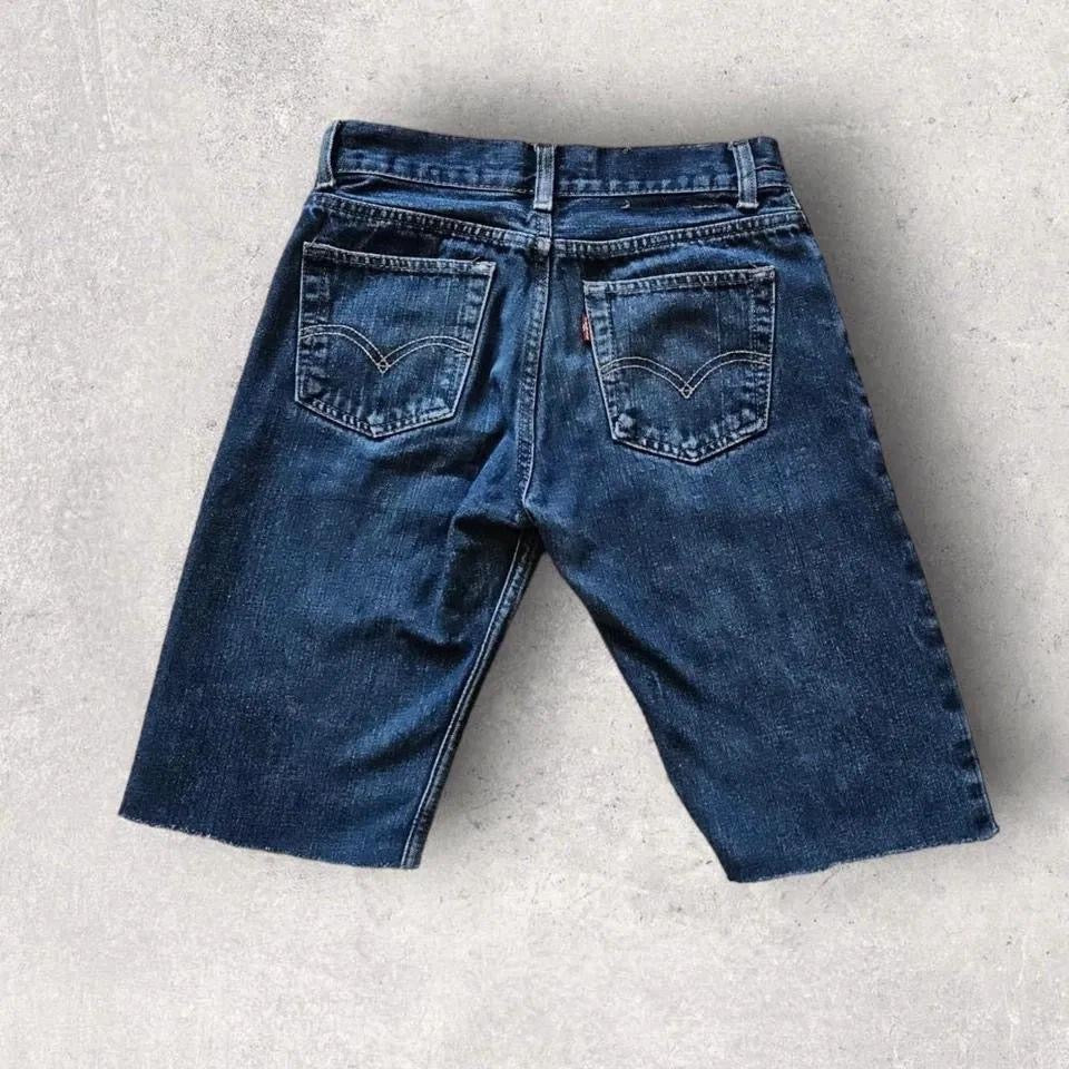 Levi’s 514 Navy Jeans – W27 בגזרת סלימ סטרייט במצב מצוין ללא פגמים