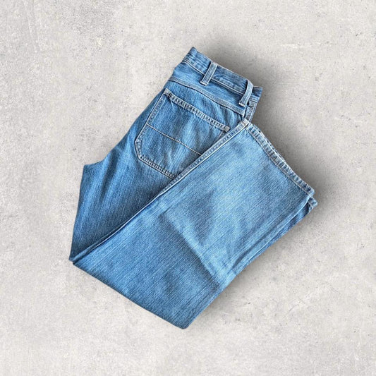 George blue carpenters jeans 30x30 vintage workwear denim streetwear         