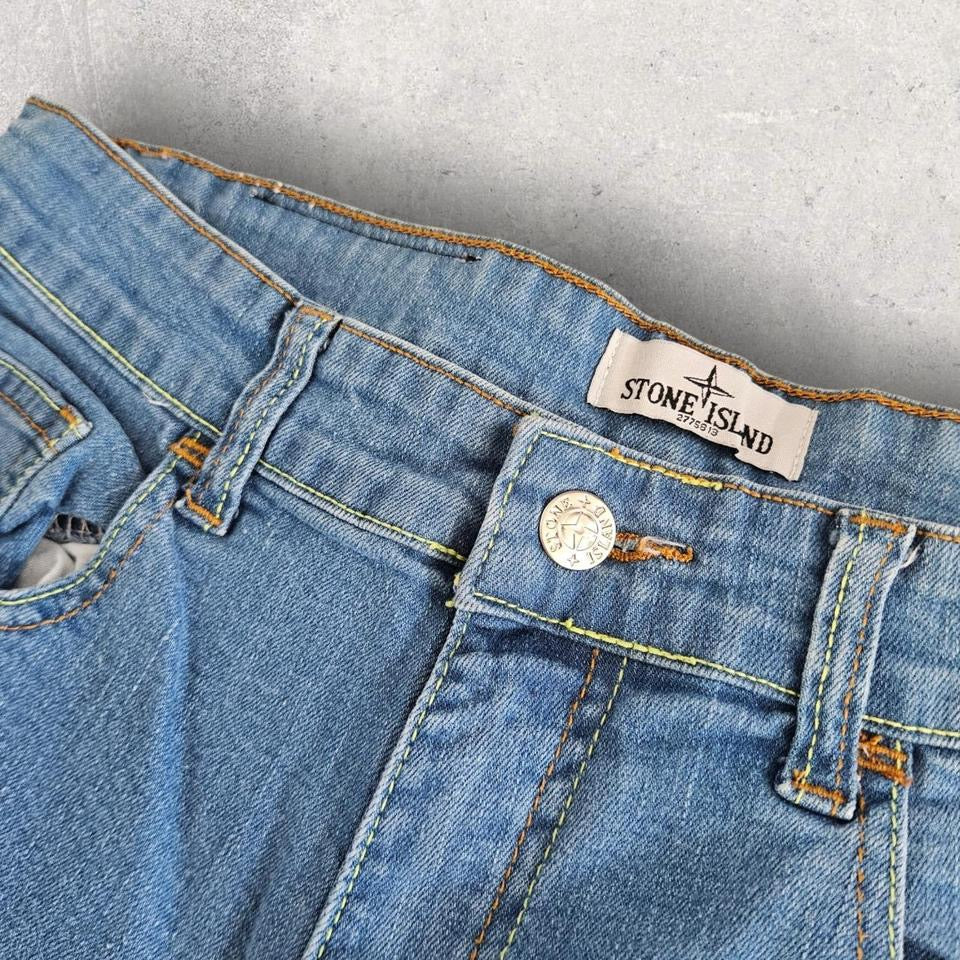 Stone island Blue Jeans במצב 9/10