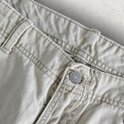 Levi's cream cargo shorts W32 vintage streetwear        