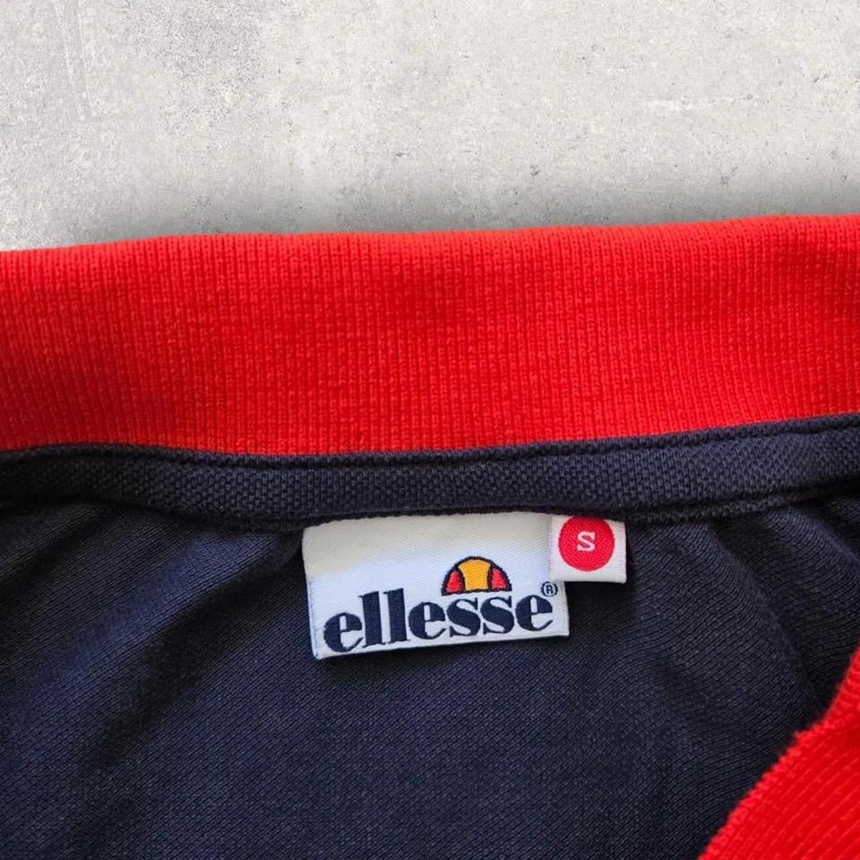 Ellesse Polo Tee - S, חולצת פולו וינטג׳ של Ellesse 