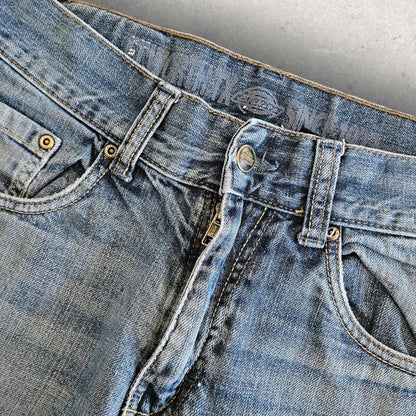 Dickies Navy Short Jeans - W30,