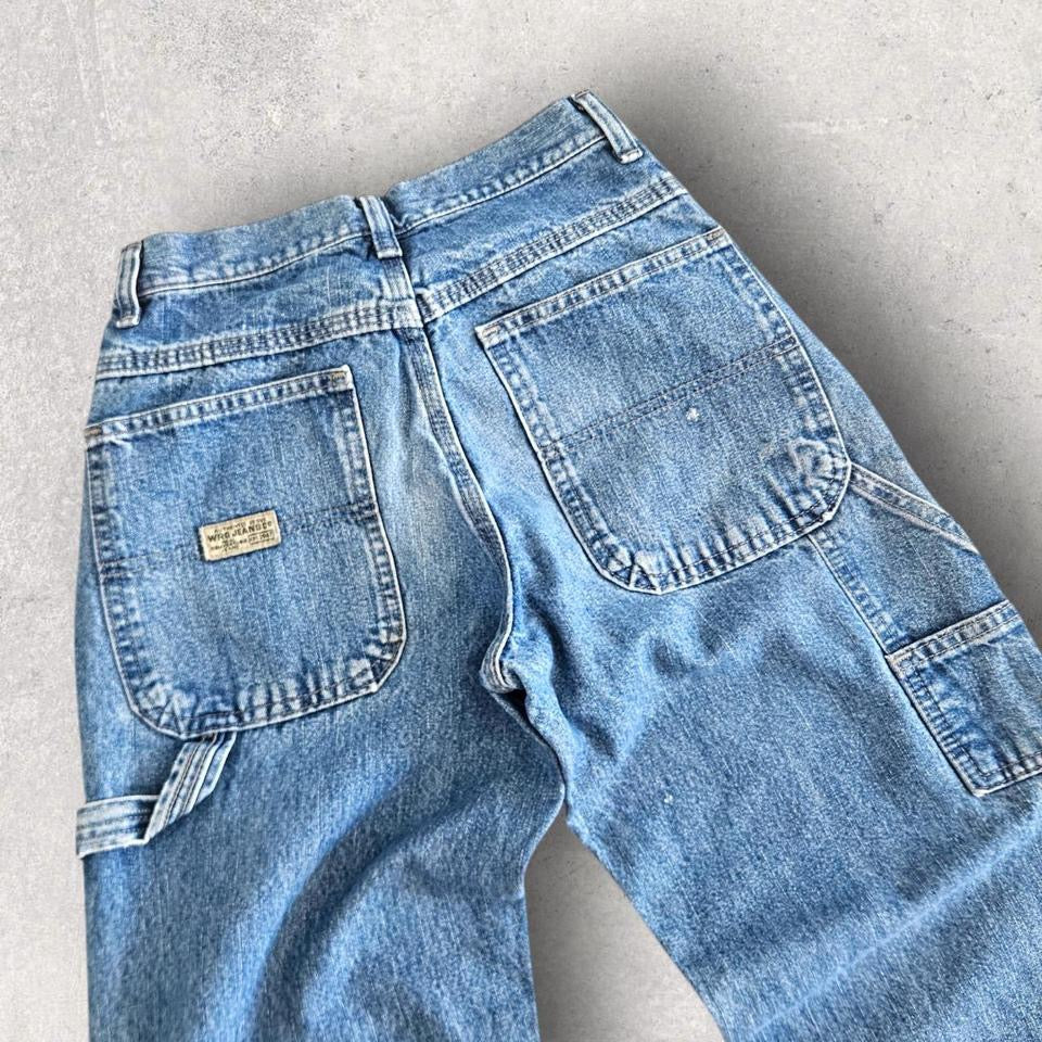 Wrangler Woman’s Blue Carpenters Jeans לנשים, כחול