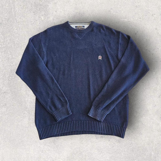 Tommy Hilfiger Navy Sweater - XXL, סוודר כחול כהה במידה XXL