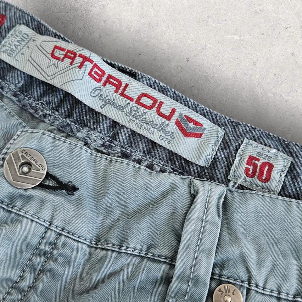 Vintage CATBALOU grey Jorts במידה 92 ס"מ