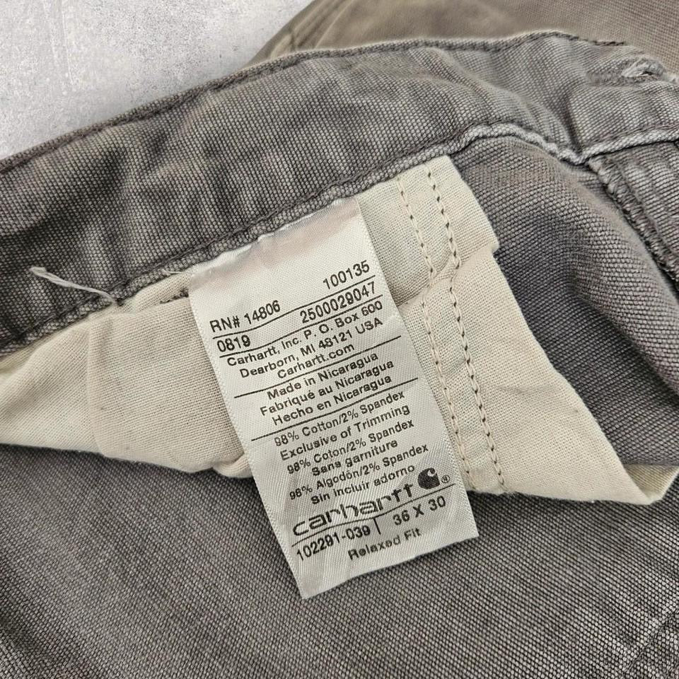 Carhartt grey jeans 36X30 relaxed fit vintage worn