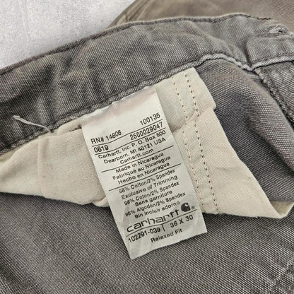 Carhartt grey jeans 36X30 relaxed fit vintage worn