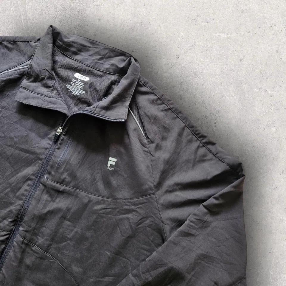 Fila Sports light jacket black size XL