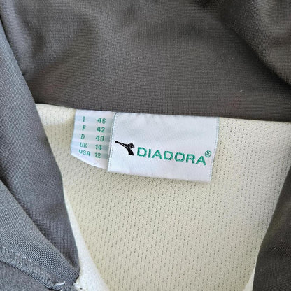 Vintage Diadora yellow jacket size L baggy