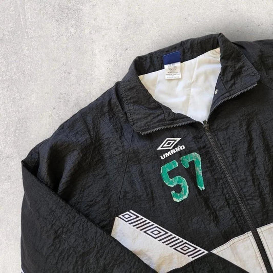 Vintage Umbro jacket size L oversize fit scratched back