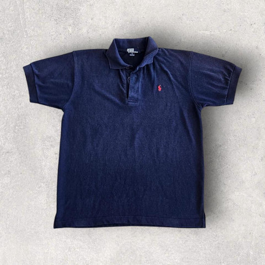 Polo Ralph Lauren Navy Polo Tee - Large
