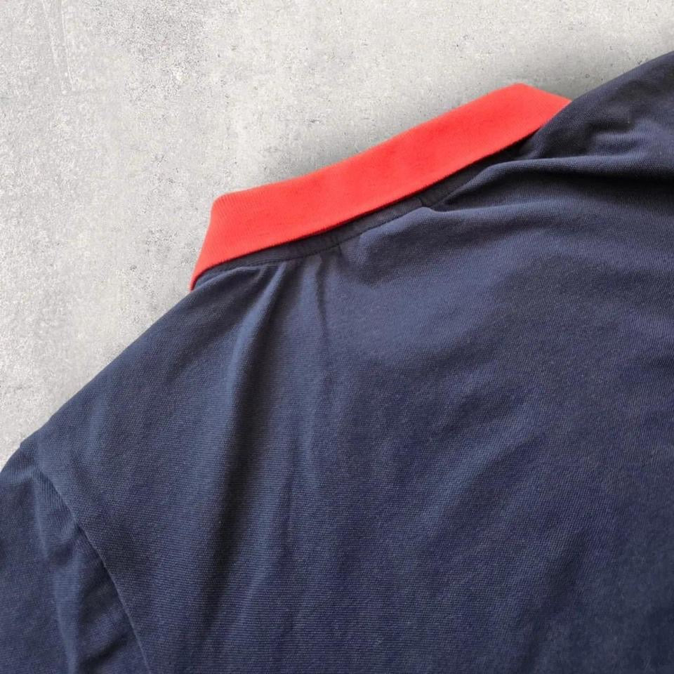 Ellesse Polo Tee - S, חולצת פולו וינטג׳ של Ellesse 