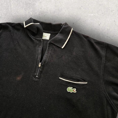 Y2K Lacost Polo Tee - L חולצת פולו של לקוסט בסגנון Y2K, מידה L