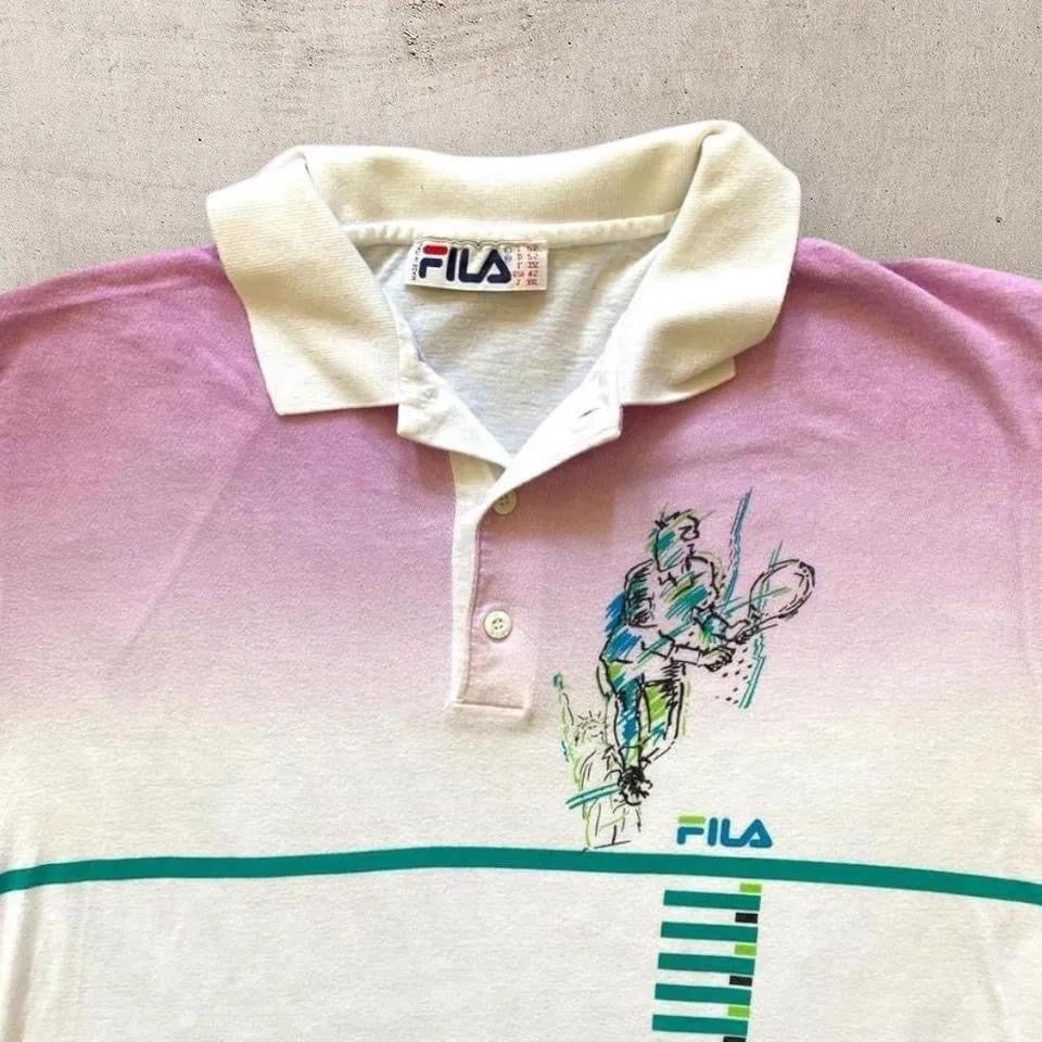 Vintage Fila tennis polo - L