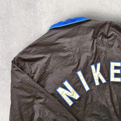 Vintage Nike puffer jacket 2XL unisex with broken zipper and button