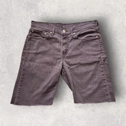 Levi's 514 Purple Shorts בצבע סגול