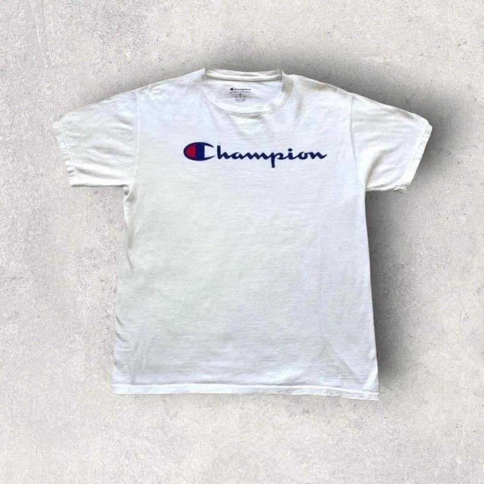 Champion classic white T-shirt - Small 