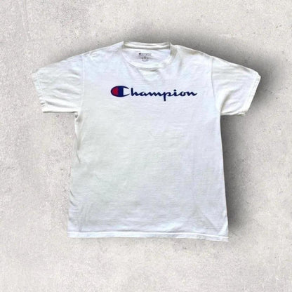 Champion classic white T-shirt - Small 