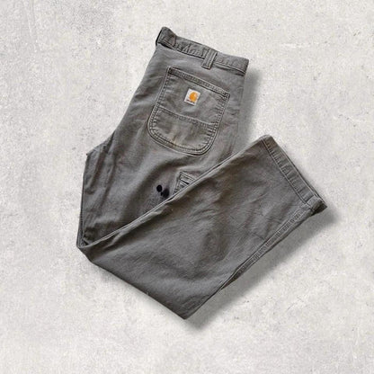 Carhartt grey jeans 36X30 relaxed fit vintage worn